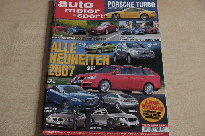 Deckblatt Auto Motor und Sport (13/2006)